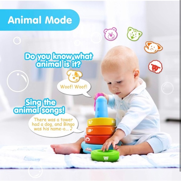 BEST LEARNING Stack & Learn - Developmental Educational Activity Stacking Toy - Picture 4 of 5